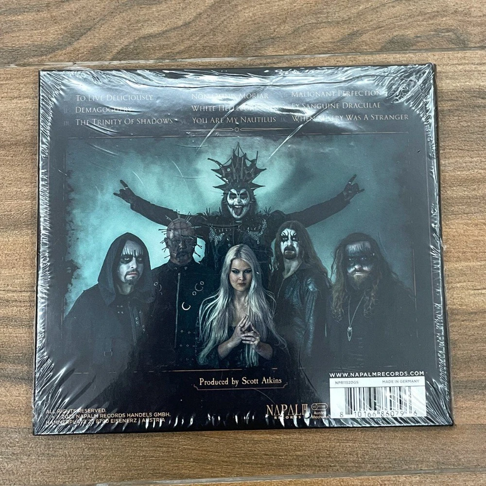 Cradle Of Filth Gothic Black Metal Hits CD Collection Symphonic Extreme Nymphetamine Sealed Fan Compilation Album view 2
