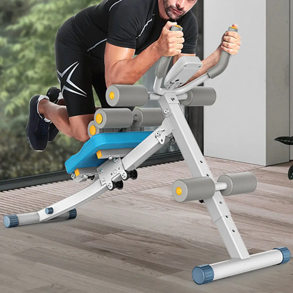 

Sit-up Machine, Unisex full-body waist-shaping trainer, Home gym abdominal training equipment, Maximum weight capacity: 120 kg