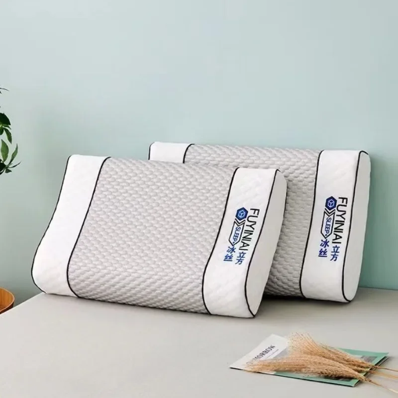 New Pattern Natural Latex Pillow Bedding Sleeping Health Care Orthopedic Pillow Massage Cervical Vertebrae Pillows