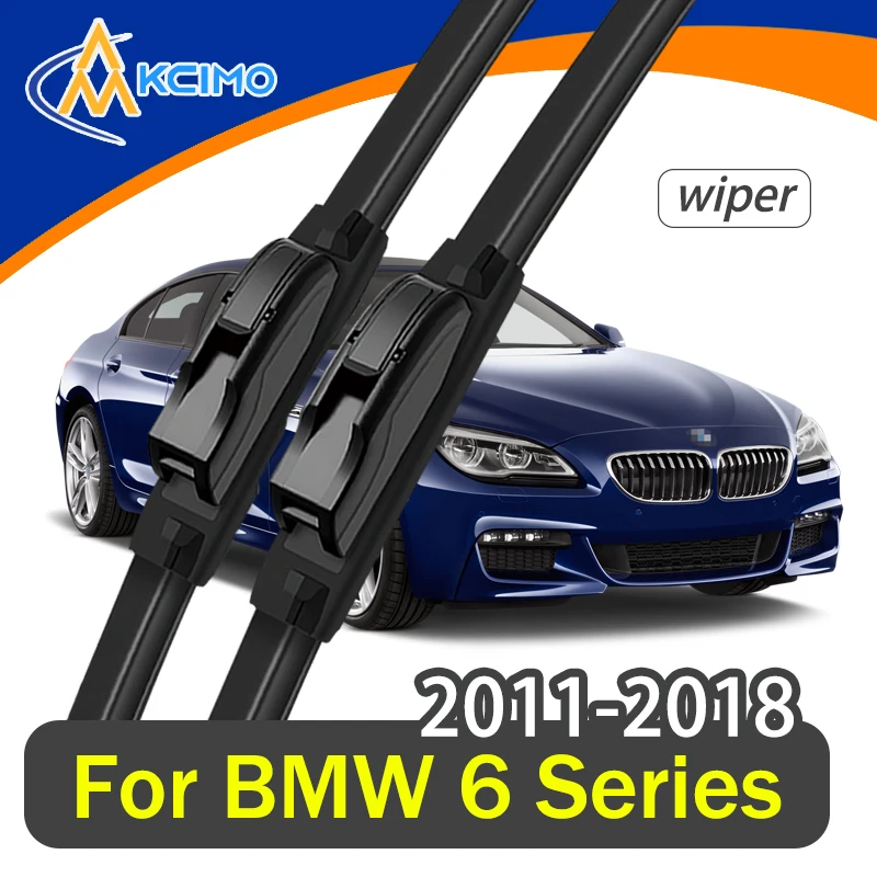 

For BMW 6 Series F12/F13/F06 2011-2018 Wiper Front Wiper Blades 2pcs HD Quiet Durable Automotive Wiper Windshield Accessories