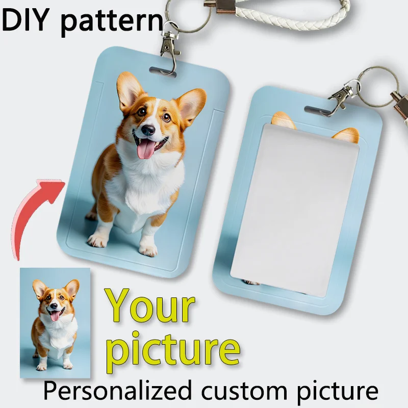 DIY صور مخصصة حامل بطاقة الهوية بطاقة الحافلة و معرف الطالب حالة وقائية بطاقة النقل وبطاقة وجبة الحالات الواقية