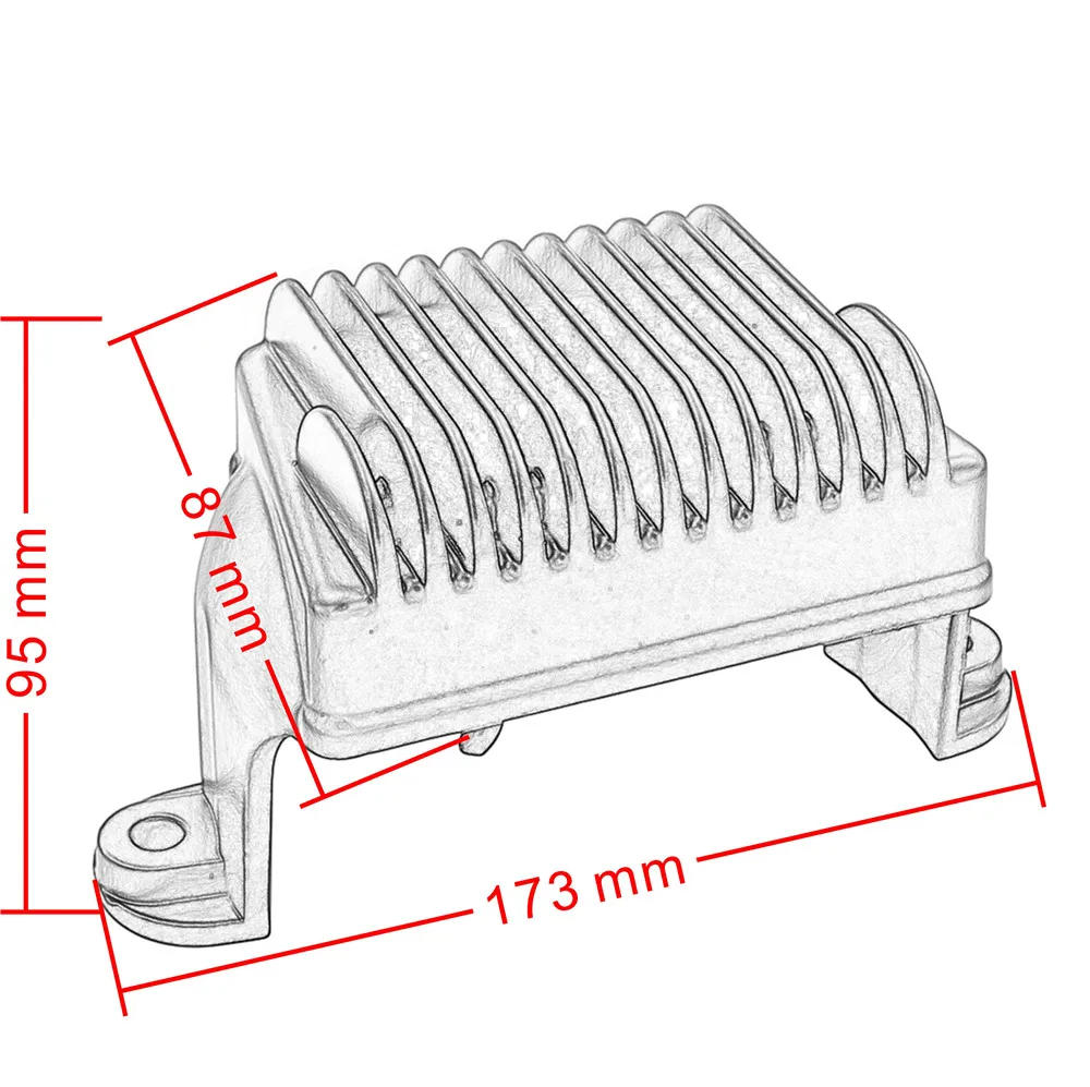 مقوم منظم الدراجة النارية لـ Harley-Davidson Street Glide 2009 2010 2011 2012 2013 2014