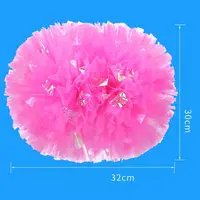 High Quality 32*30cm Game Pompoms 9 Colors Cheerleading Cheering Vocal Concert Decorator Sports Cheerleading 6