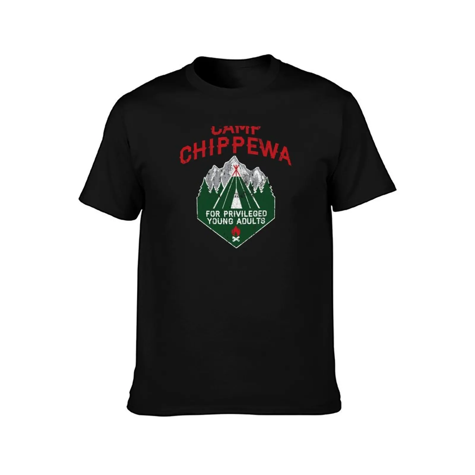 Camp Chippewa - Addam's Family Values T-Shirt Work Outdoor for Men T-Shirt