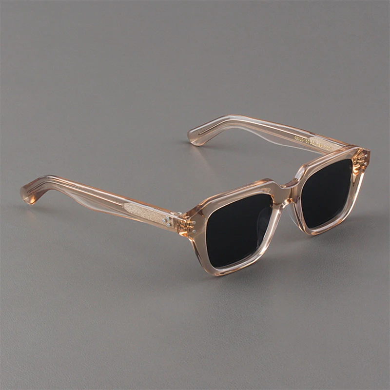 Lunettes de soleil en acétate optique vintage pour hommes et femmes, lunettes faites à la main, lunettes de style designer, lunettes de mode vintage, monture de qualité, UV400