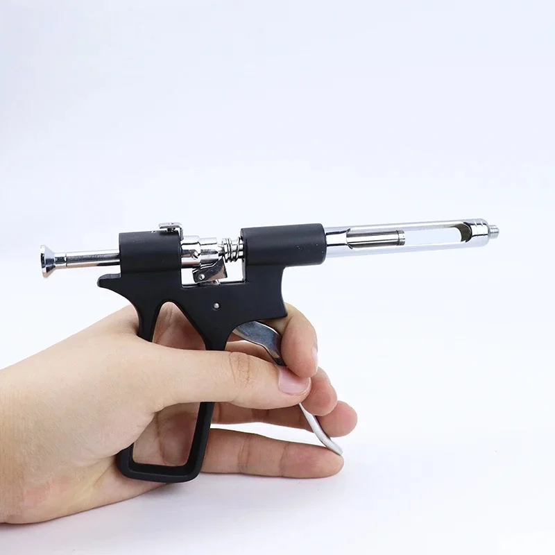 New Dental Syringe Intraligamental Gun Type Anesthetic Dentistry Syringe Aver Dental Syringe Gun Medical Stainless Surgical Tool