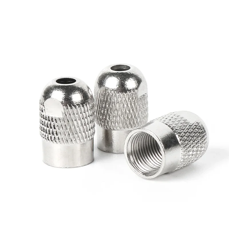 10PCS/lot Dremel Tools Accessories Stainless Steel Nuts Screw Cap Electric Mill Grinder Shaft Dremel Rotary Tools M8*0.75mm