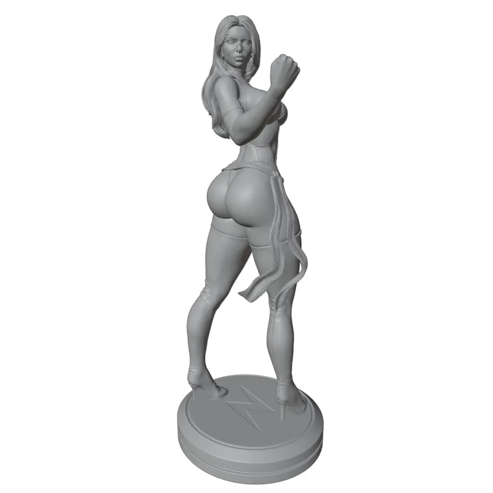 75mm --250mm Sexy Girl Resin Model Kits GK Miniature 3D Printed Gray Model Figurine DIY Doll Model Unassembled And Unpainted