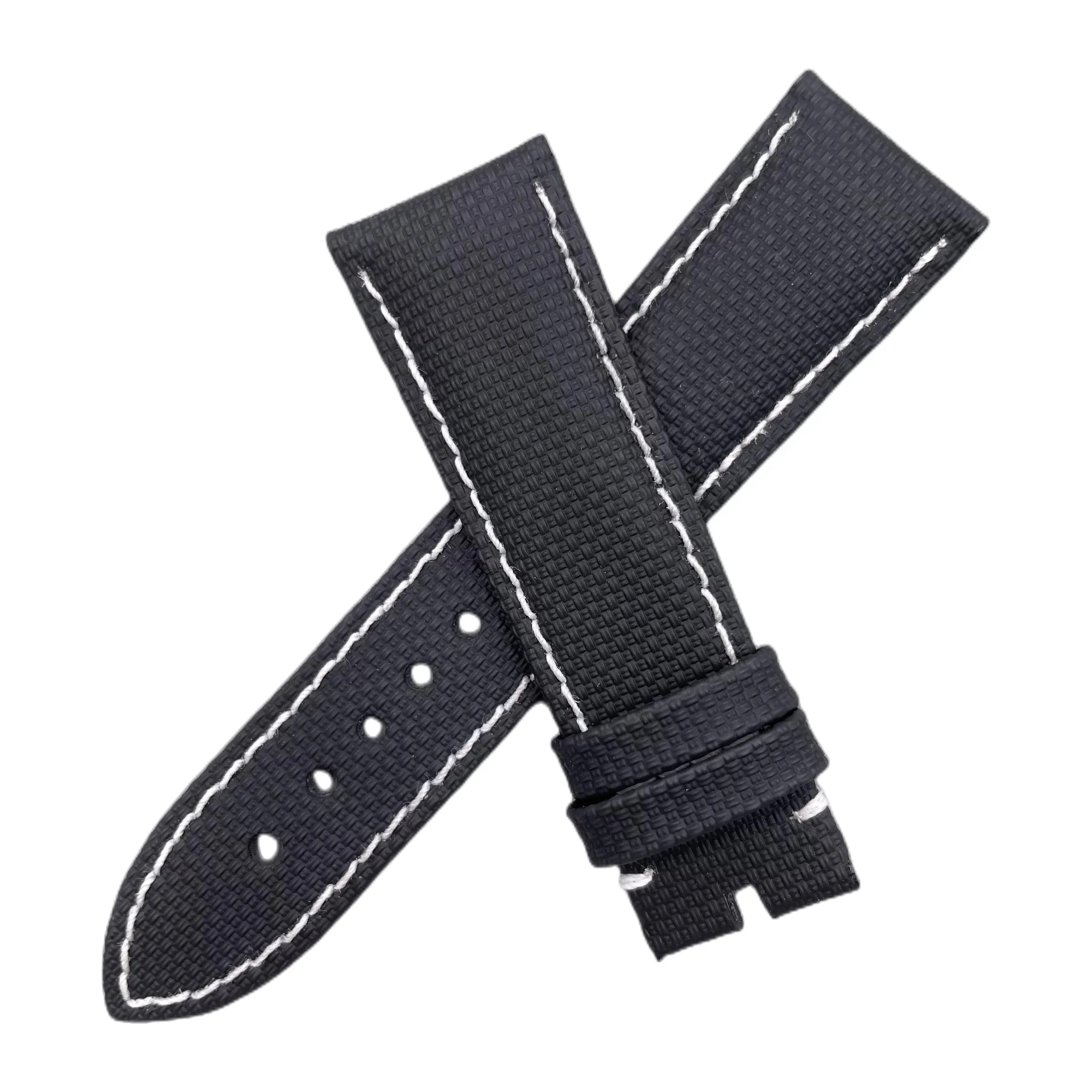 PARA BLANCPAIN, OMEGA, PANERAI, IWC, COREA DE RELOJ DE GOMA LUMINosa