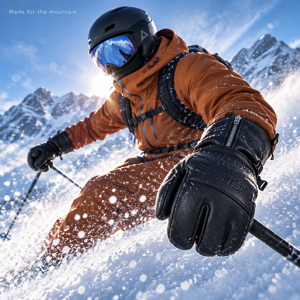 Winter Ski Gloves  Waterproof Plus Velvet Warm Snowboard Gloves Plus Velvet Warm Men's And Women's Cold-proof Gloves Snowboard