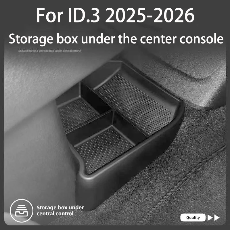 

For Volkswagen ID.3 2025-2026 Storage box under the center console car storage box Automotive modification parts