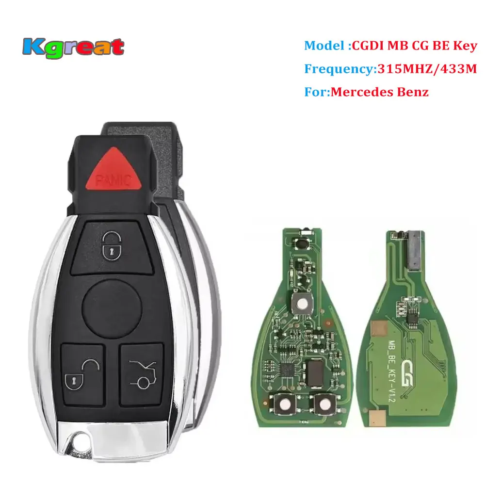 

Оригинальный ключ CGDI MB CG BE Key V1.2 для всех Benz FBS3 315 МГц/433M, работает с программатором CGDI MB и получите 1 бесплатный жетон для CGDI MB