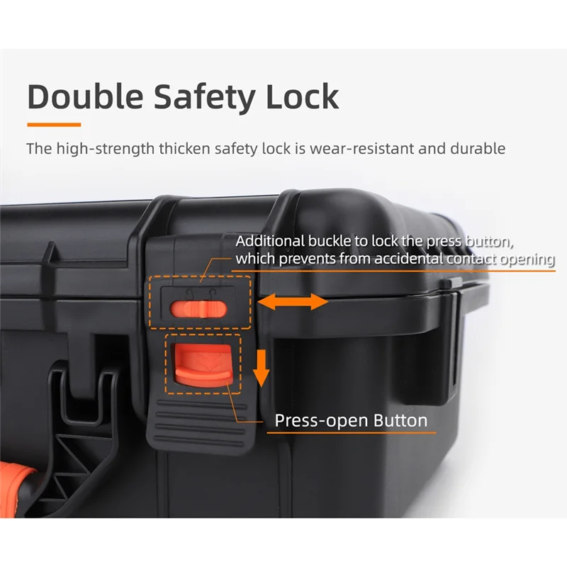 Estojo de transporte para dji neo, bolsa de armazenamento à prova de explosão, capa de segurança, casca dura, grande capacidade, acessórios dji neo