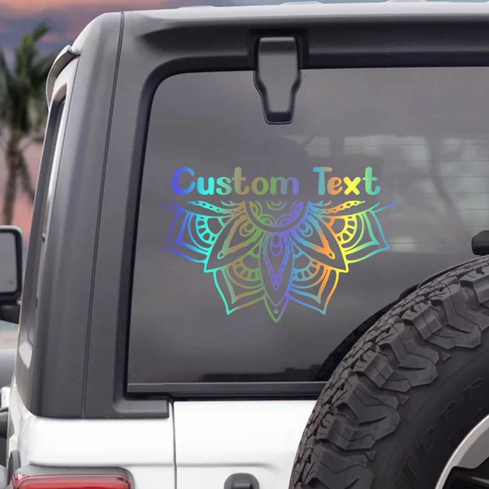 1pc Newest Beautiful pattern Custom Text Car Decal Stickers Ussr Funny Colorful Car Stickers Auto Automobile Decals