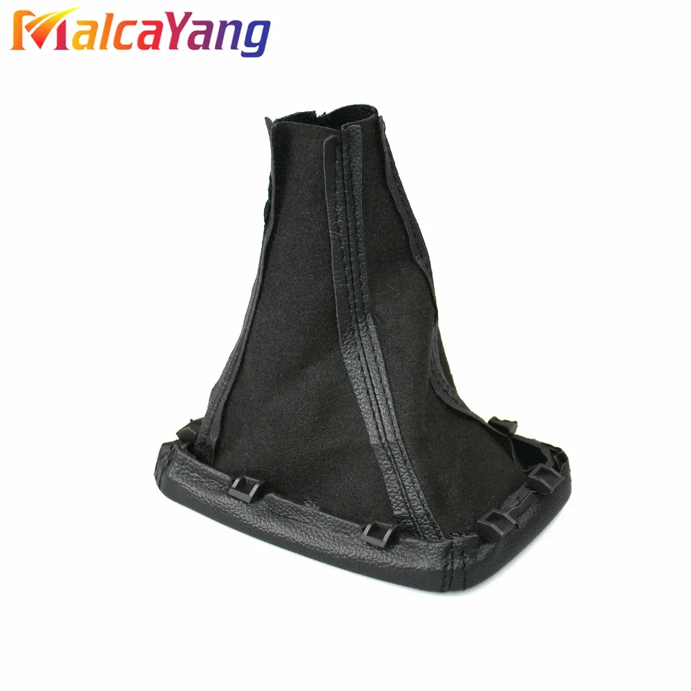 Car Shift Gear Stick Manual Gaiter Shift Boot Black Leather Boot For Chevrolet Chevy Sail 2009-2014 Car Styling