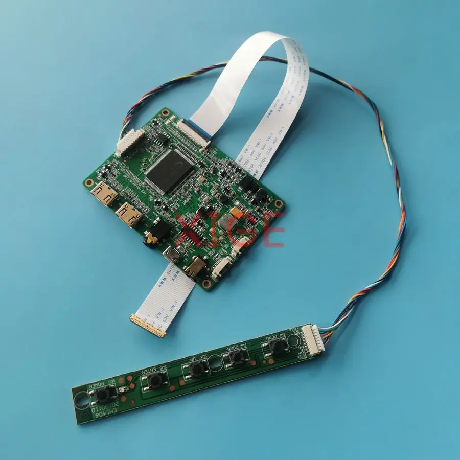 

Screen Drive Controller Board Fit M125NWN1 HB125WX1 M125NWR3 M125NWR1 1366x768 30-Pin EDP 1366*768 2Mini-HDMI Laptop Monitor Kit