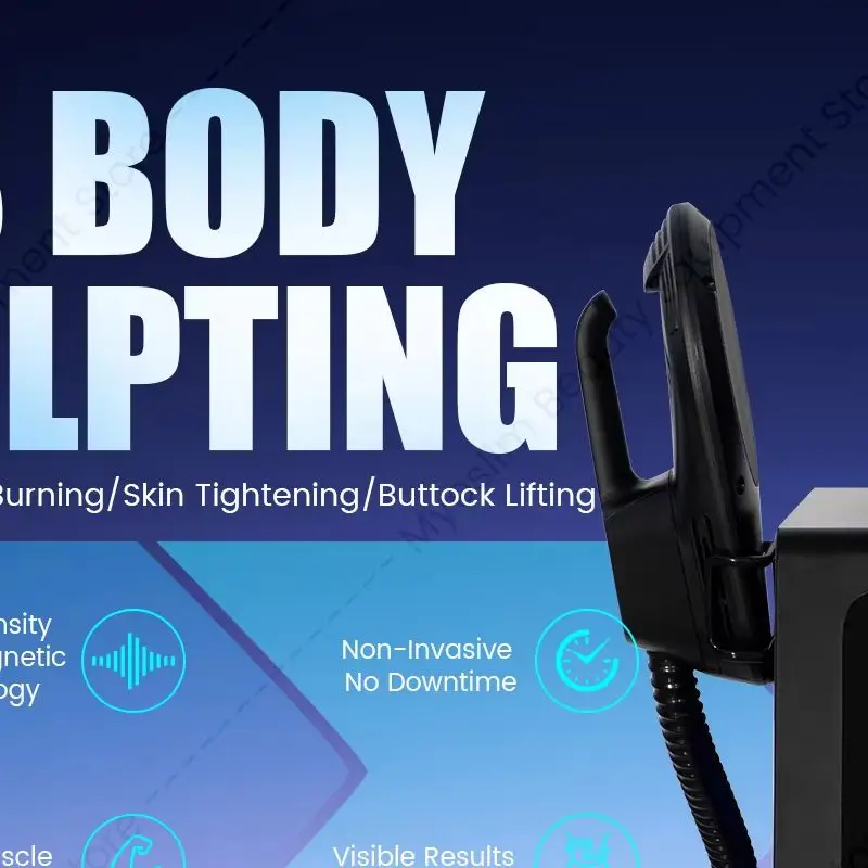 MYOslim Sculpting Body RF Fat Reduction Sculpt Machine Electromagnetic Muscle Stimulate SPA Slimming Equipment