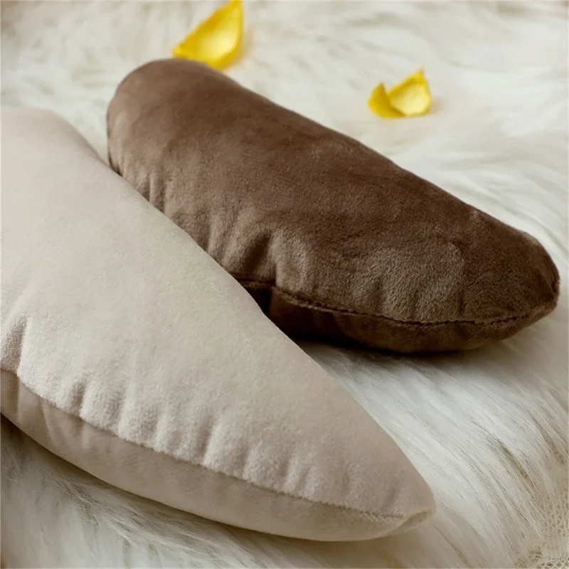 5pcs Newborn Photography Accessories Pillow Newborn Photography Props Girl Boy Moon Shape Pillow Baby Photoshoot Props Studio