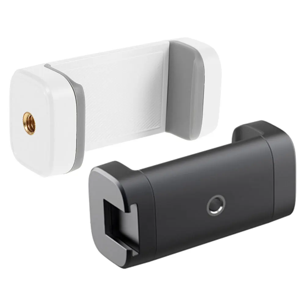 

2PCS Live Tripod Phone Clip Mount Universal Clamp Adapter Smartphone Horizontal Vertical Shooting MobileBracket