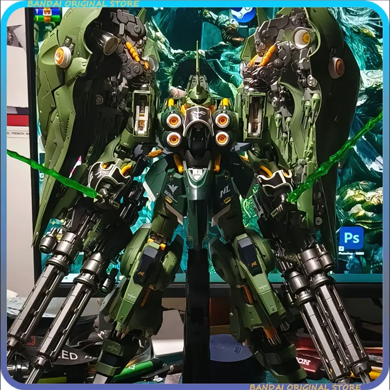 【REISSUE】MC MODEL MG 1/100 Kshatriya Alloy finished product Six Gatling guns Action Figure High Quality Collectible Robot Gift
