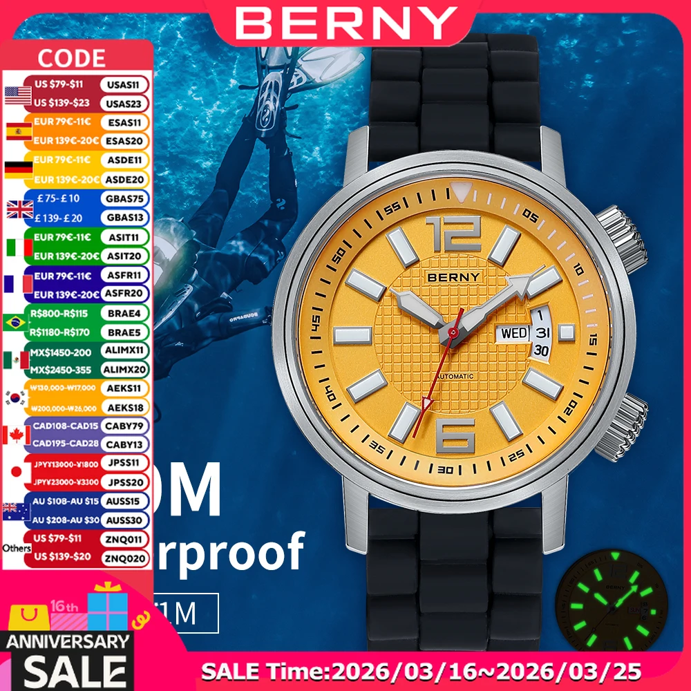Berny 20ATM Diver A…