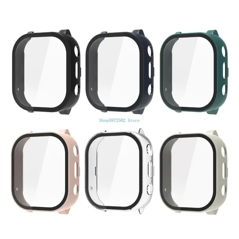 Y3NC SmartWatch Housing Housing Tempered Glass Cover Cocok Untuk Jrtrack 3 Layar Pelindung Layar Terpadu Shell Shell Shell