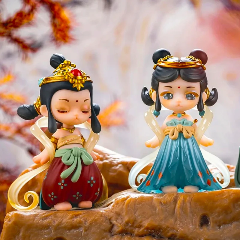 Koi Spice Princess Jile Series Blind Box Dunhuang Musical Instruments Mysterious Box Cute Cartoon Characters Hand Made Girl Gift