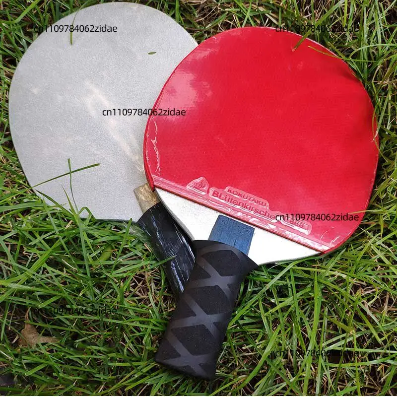 For Stainless Steel Table Tennis Bat, Metal Training Exercise Racket Base Plate, 500g, 900g Arm Strength Sending Racket Cover