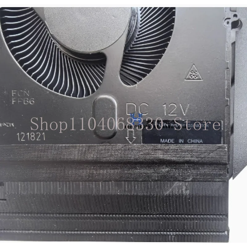 MV8N3 0MV8N3 New For Dell Alienware M17 R5 CPU GPU Fan Coolor Heatsink AMD R9 E160 Radiator Copper tube