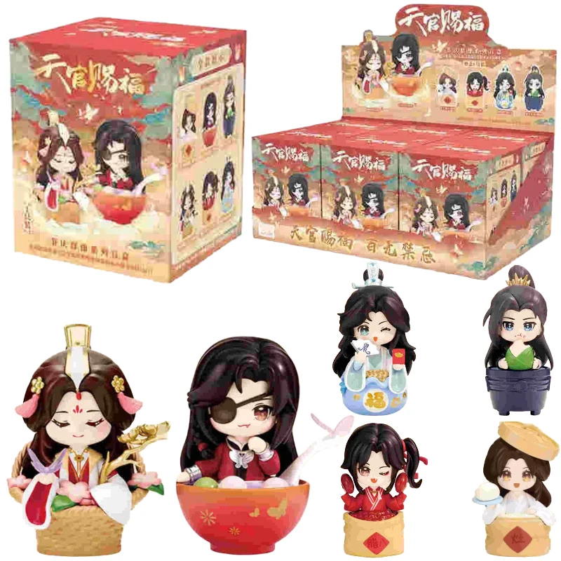 

Подлинная серия портретов на фестивале благословения небес, серия Hua Cheng San Lang Xie Lian Shi Qingxuan Mingyi, подарок-сюрприз