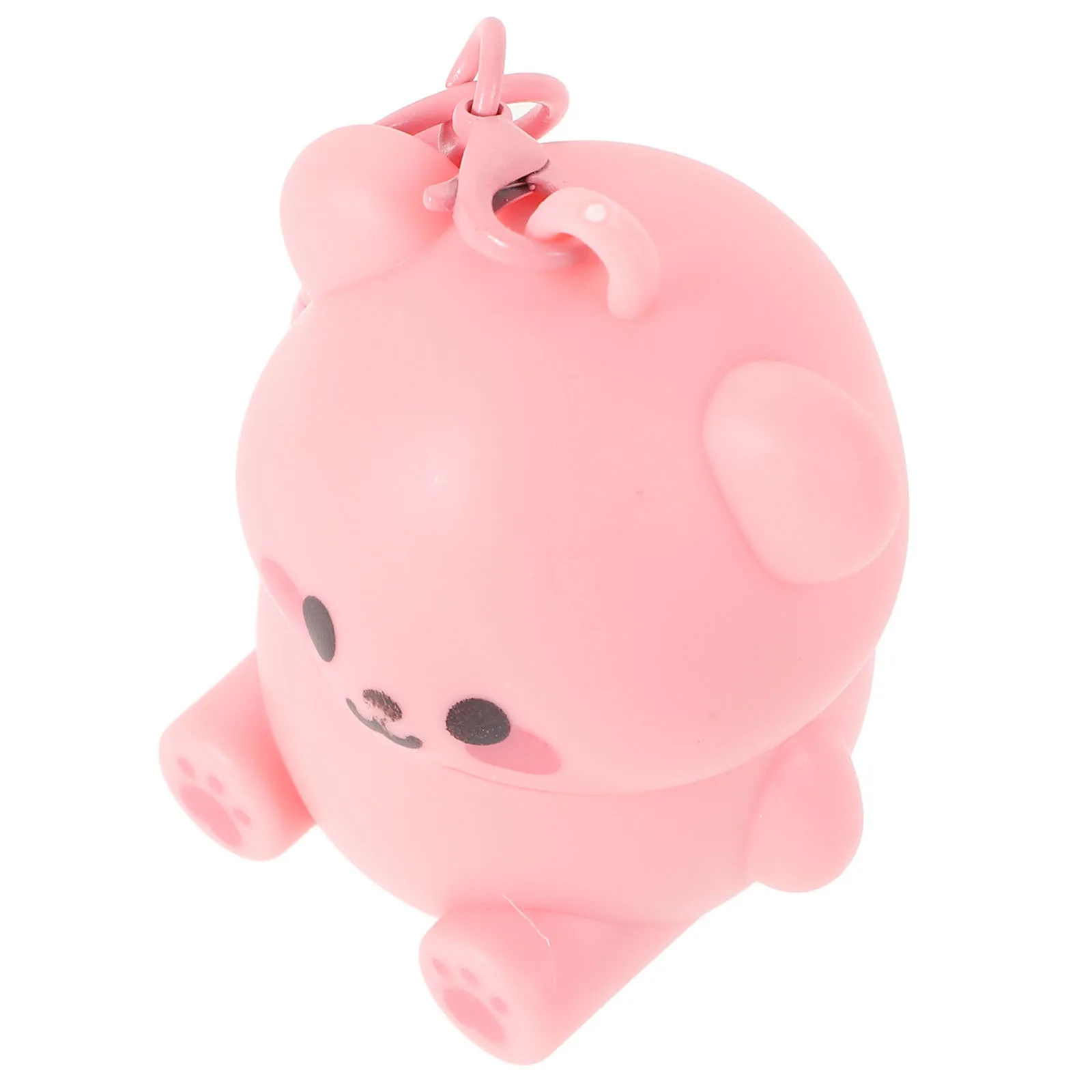 لطيف الدب بلسم الشفاه ترطيب ترطيب الشفاه العناية منع جفاف تليين نكهة الفراولة تخزين المواد #1