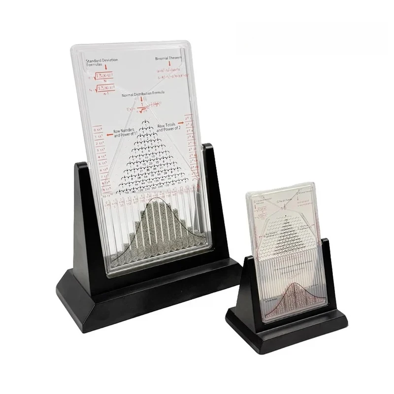 Galton Board Desk Toy | Probability Demonstration Model | Kinetic Office Decor