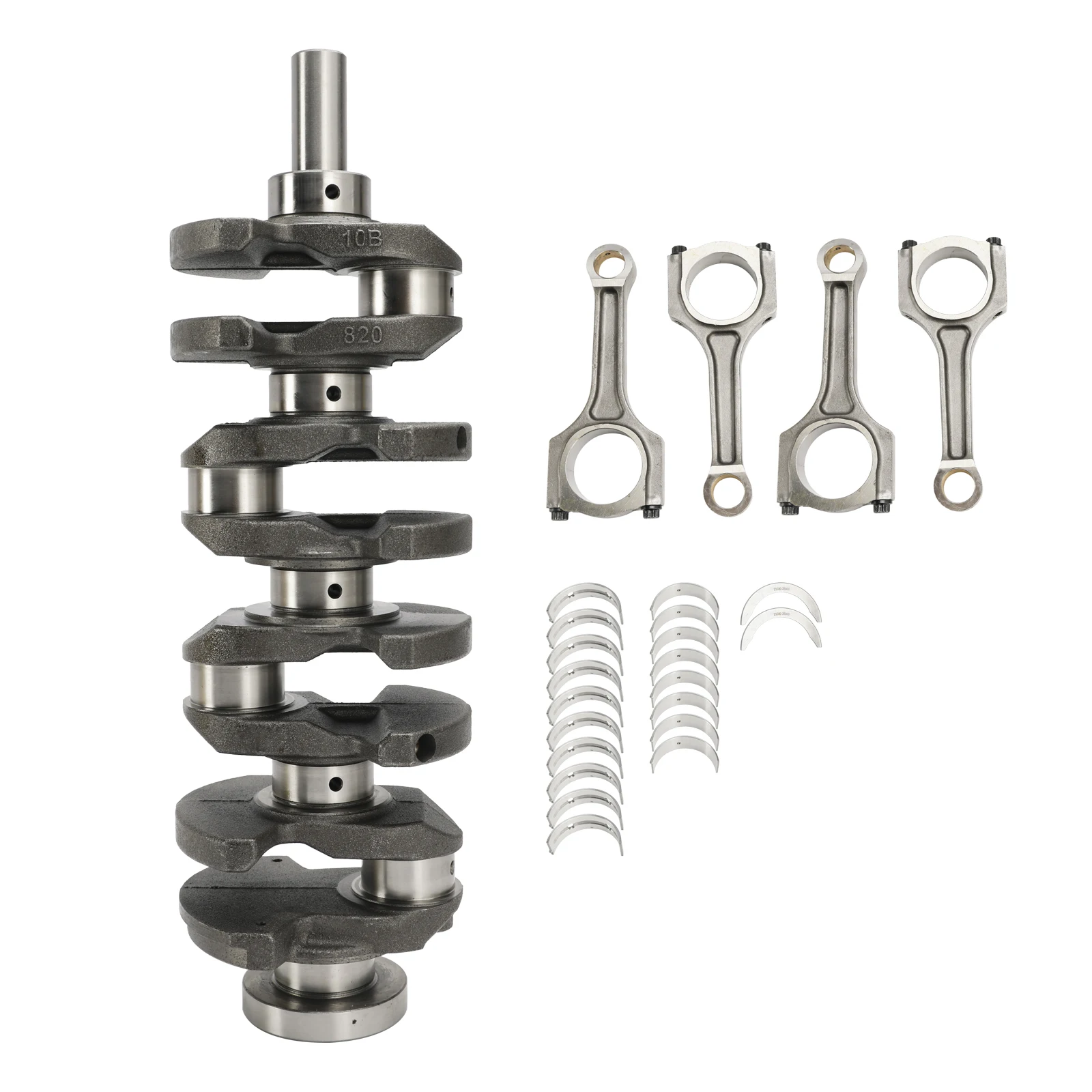 

G4KH G4KF Engine 2.0T Crankshaft Connecting Rods Set For Hyundai For Kia Optima Sorento 2.0L 2012-2016 23111-2G400