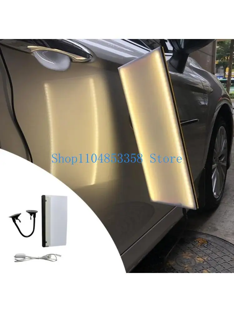 

652F Paint Less Dent Removal Tool Checking Reflector Line Board with Energy Efficient LED Technology for Repair Technicians