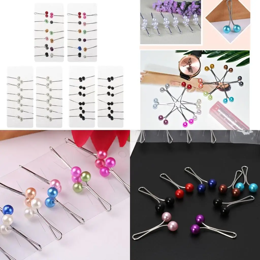 

39BB Muslim Women Scarf Clip Pin Hijab Stainless Steel Hairpin Muslim Fashion Yarn Scarf Clip Pin Muslim Fixed Pins