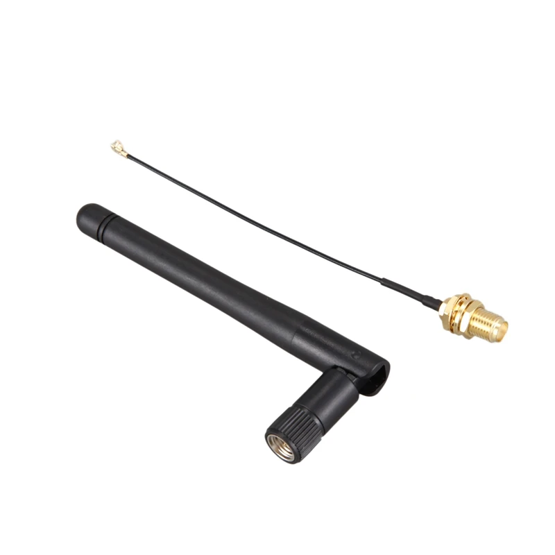 고무 방수 Lorawan 안테나, IPX to SMA 소형 케이블 익스텐션, 900-1800MHZ 안테나, 3Dbi GSM RP-SMA 플러그