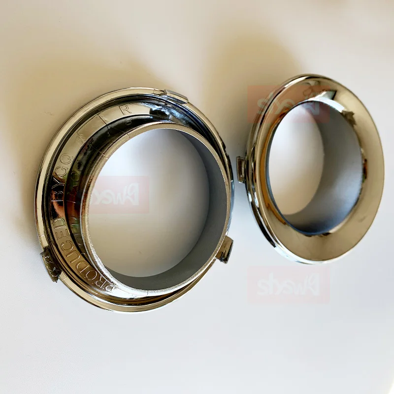 Couvercle de cadre de phare antibrouillard pour pare-choc avant, anneau galvanisé gauche/droite, garniture chromée ABS externe, pour BMW Mini R50 R52 R53 2006 1 pièce