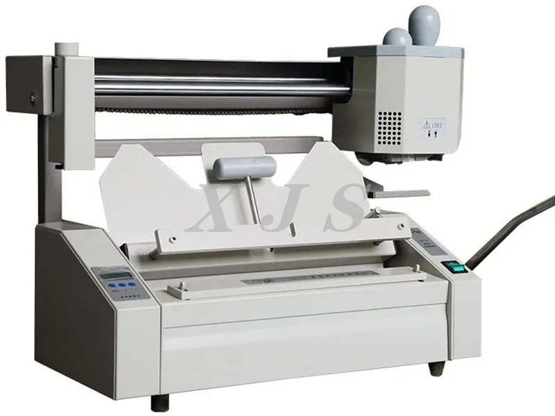 

Manual Desktop Automatic Hot Melt Glue Hardcover Book Binding Machine For Office