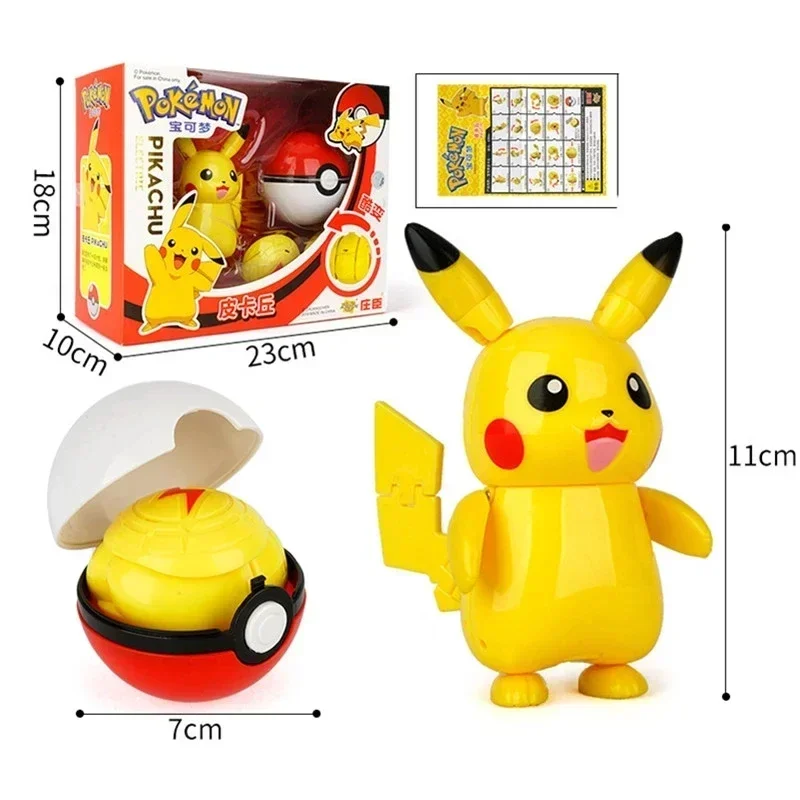 子供のためのポケモンボール,ポケモンアクションフィギュア,ピカチュウモデル,ジェニータートル,ポケットモンスター,男の子と女の子へのギフト