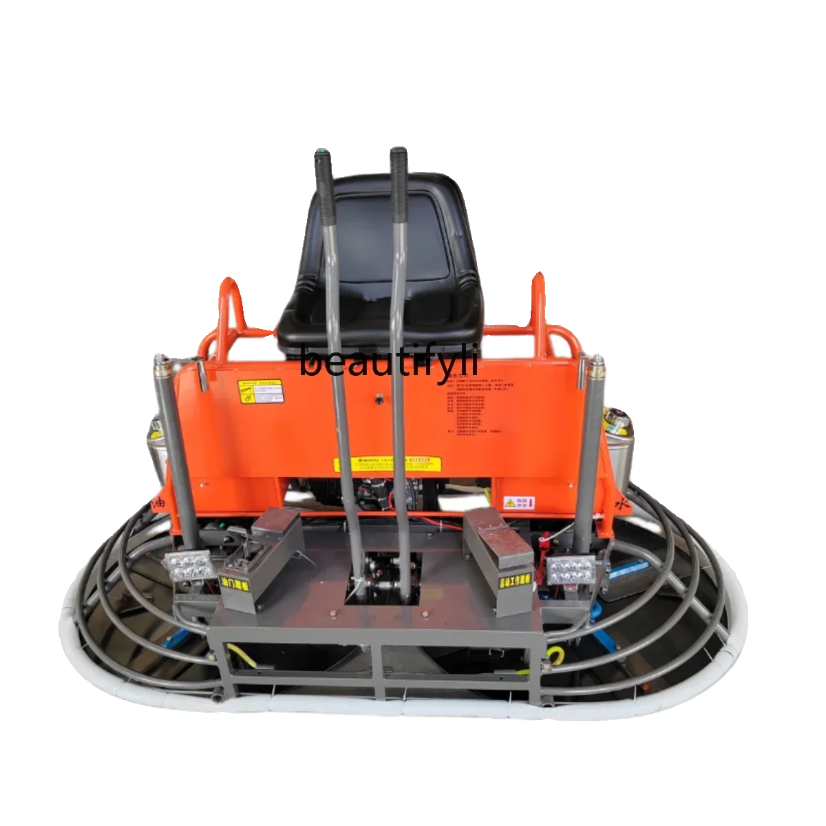 A13 Car-mounted polisher Concrete cement pavement polisher Gasoline double disc electric trowel