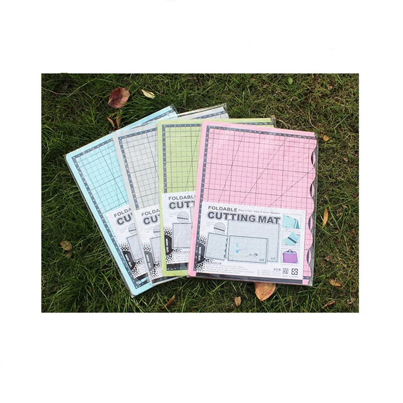 Foldable Intermediário PVC faca Board, núcleo branco, Office Art corte Mat, A2