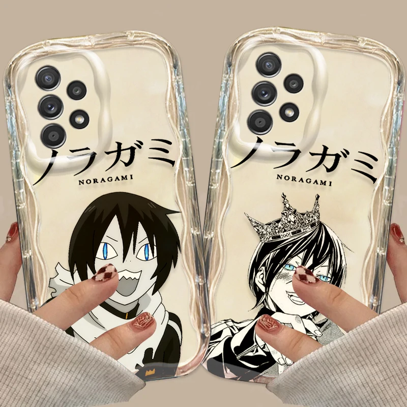 Noragami Yato Anime For Samsung A55 A54 A53 A52 A35 A34 A33 A32 A25 A24 A23 5G Wave Oil Funda Phone Case