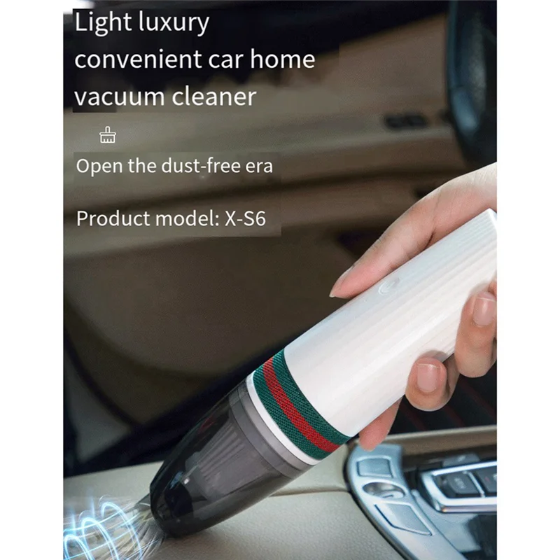 B07B-Handheld Vacuum Cordless Rechargeable, Mini Vacuum Cleaner For Home And Car Cleaning