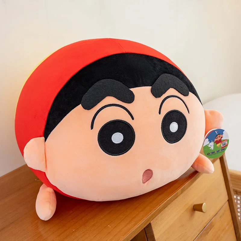 Cartoon Crayon Shin-chan Plush Toy Comfortable Japanese Style Plushies Comfortable Throw Pillow Cushion Sofa Bed Room Decor Gift