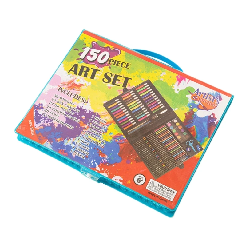 Kits couleur pour enfants, dessin artistique, peinture, fournitures d'art et d'artisanat, coffret cadeau