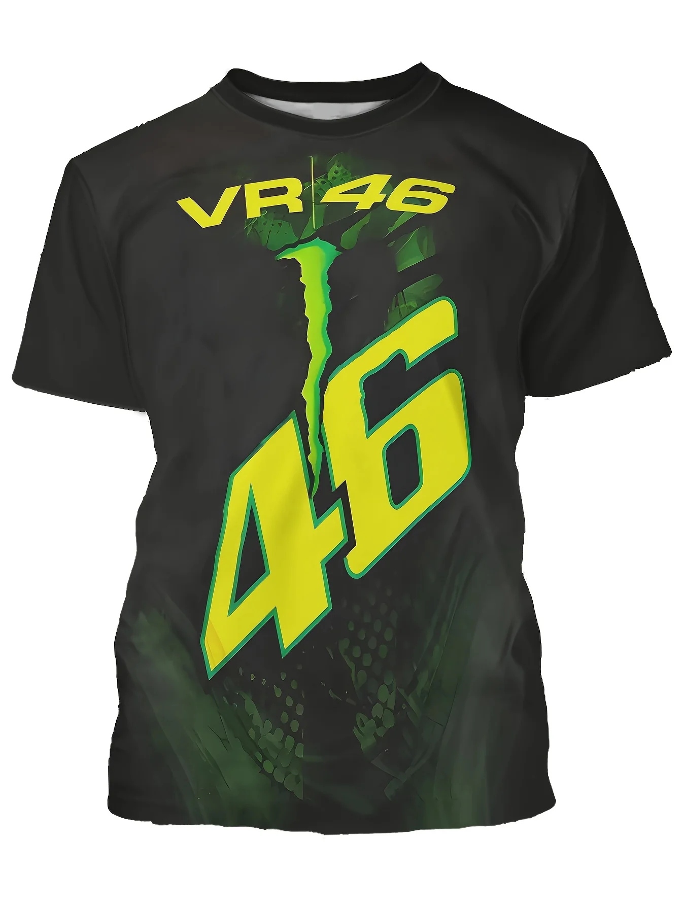 

Men and Women General Version 3 D Round Collar Motorcycle Riding T-shirt Quick-drying Shirt with Short Sleeves