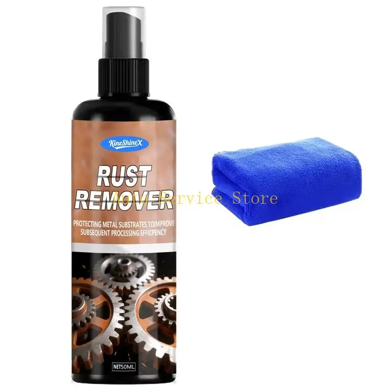 462A 50/100Ml Advanced Anti Corrosion Formula Rust Removal Sprayer For Metal Component