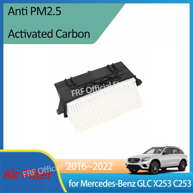 

Для Mercedes-Benz GLC Class X253 C253 200 350d Coupe MK1 2016 2017 2018 2019 2020 2021 2022 Автоматический воздушный фильтр впускного двигателя Запчасти