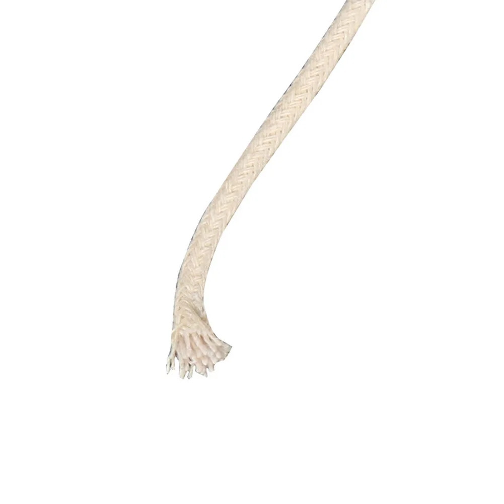 1m longo algodão wwick queimador de álcool wwick corda vela queimador para querosene óleo álcool lâmpada tocha garrafa vinho wicks acessórios