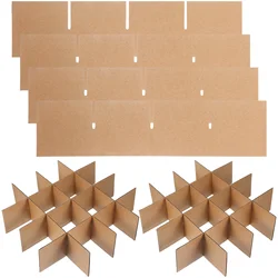 Cardboard Moving Box Dividers multiuse DIY Cardboard Boxes Glass Dish Dividers Cardboard Dividers Packaging Boxes Accessories